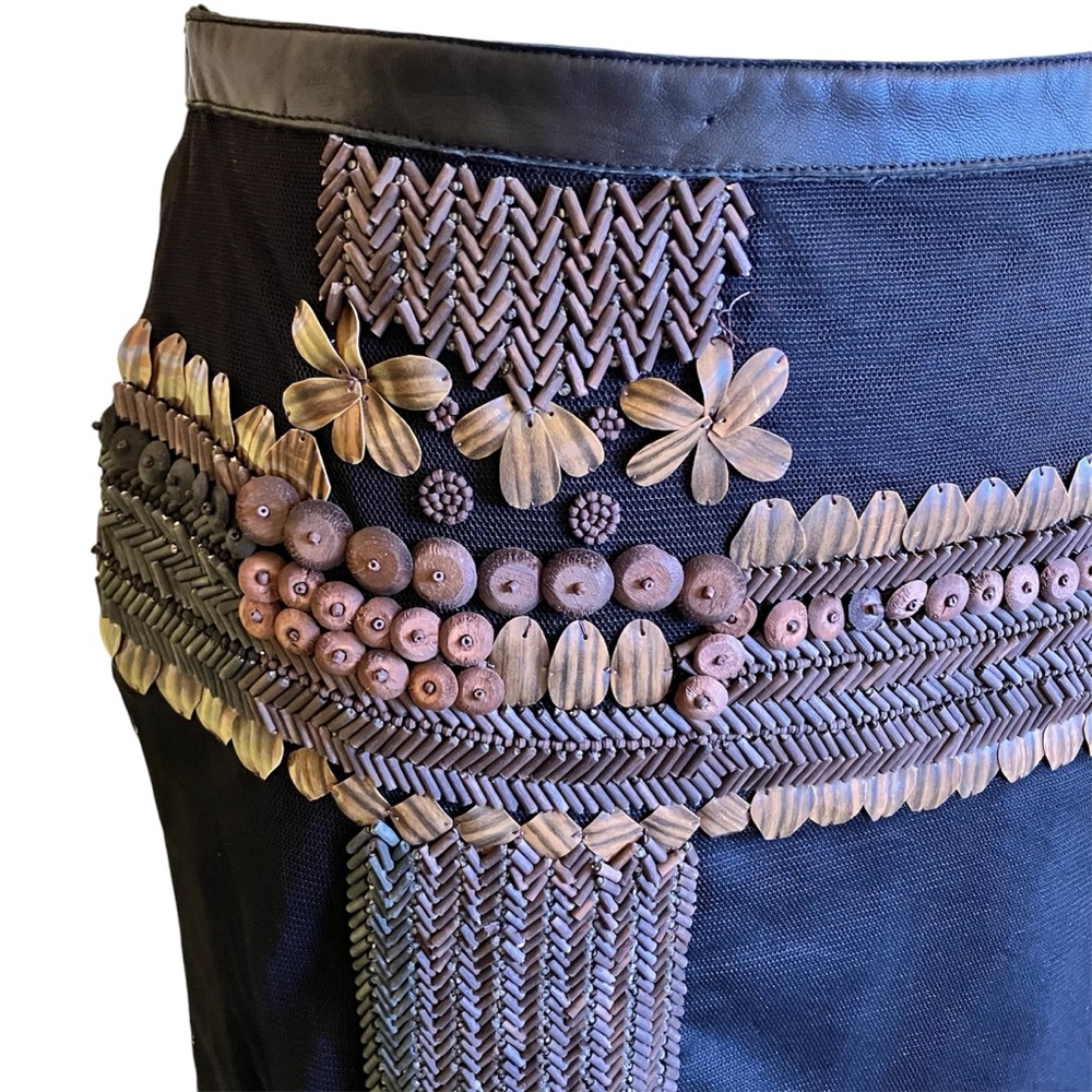 Vintage Fendi Beaded Skirt. European Size 40 - American 4. See measurements. - Picture 5 of 15